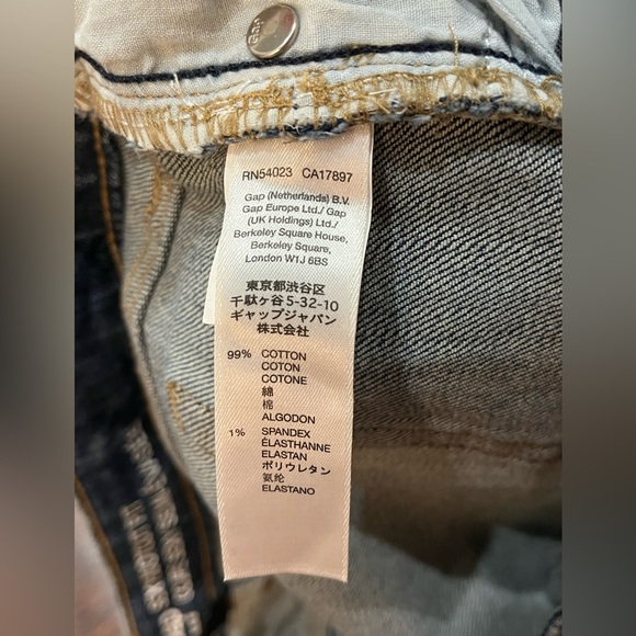 Womens Gap Sexy Bootcut Jeans size 6/28S - Picture 6 of 12